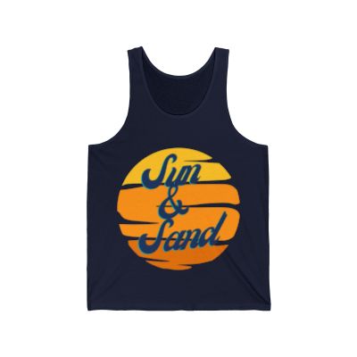 Vacation Sun & Sand Golden - Unisex Jersey Tank