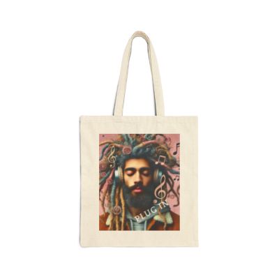 Plug In - #1 Canvas Tote Bag