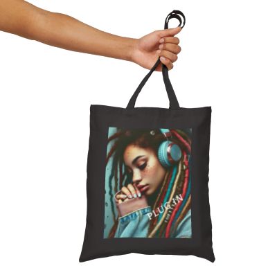 Plug In - #4 Canvas Tote Bag