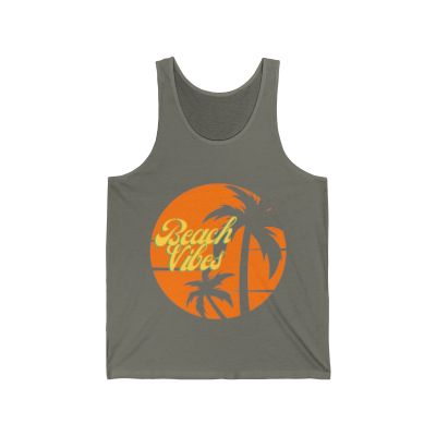 Vacation Beach Vibes 2 - Unisex Jersey Tank